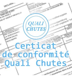 Certificat de Conformité Quali Chutes de la Chute n°64292